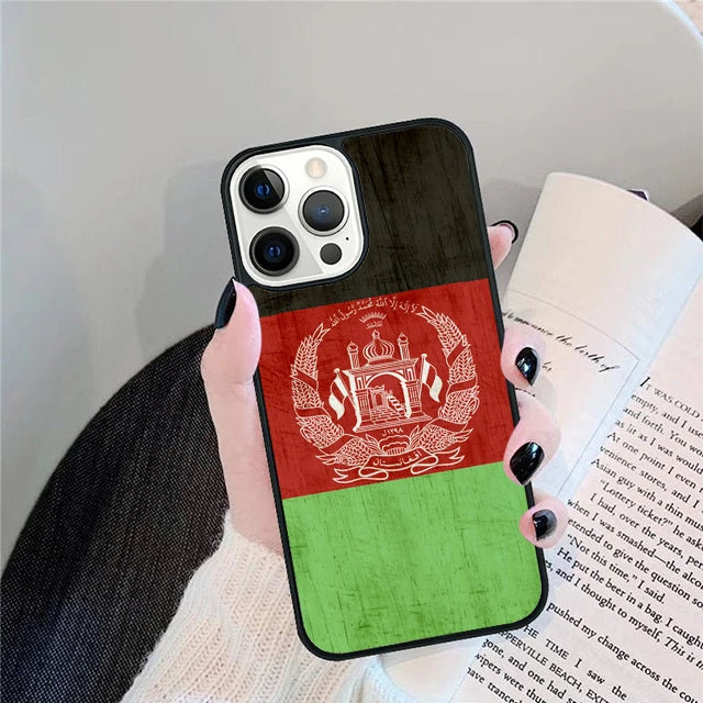 Afghanistan Flag Mobile Phone Cases Cover For iPhones