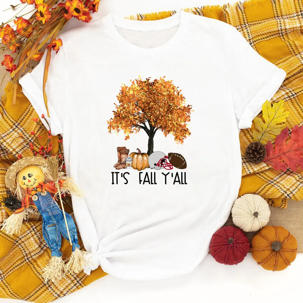 It's Fall Y'all Thanksgiving Shirt