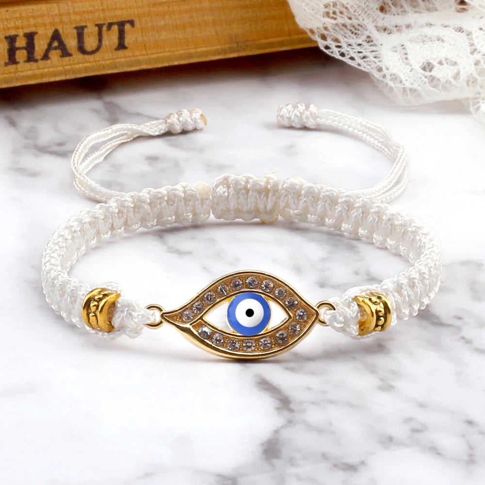 Braided Evil Eye Bracelet