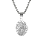 Saint Christopher Pendant Necklace – Unisex