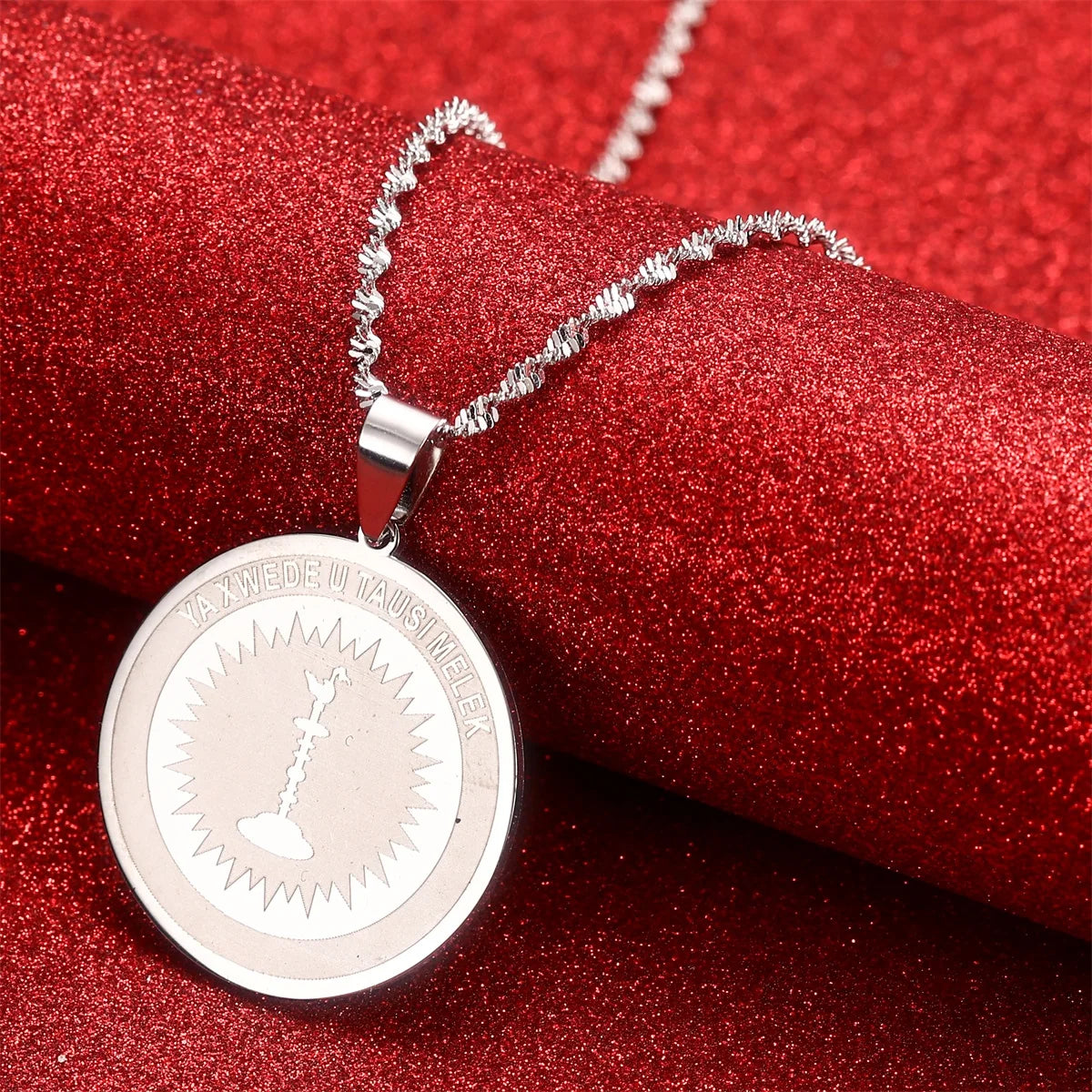 Yezidi Lalish Peacock Pendant Necklaces Yazidis Jewelry