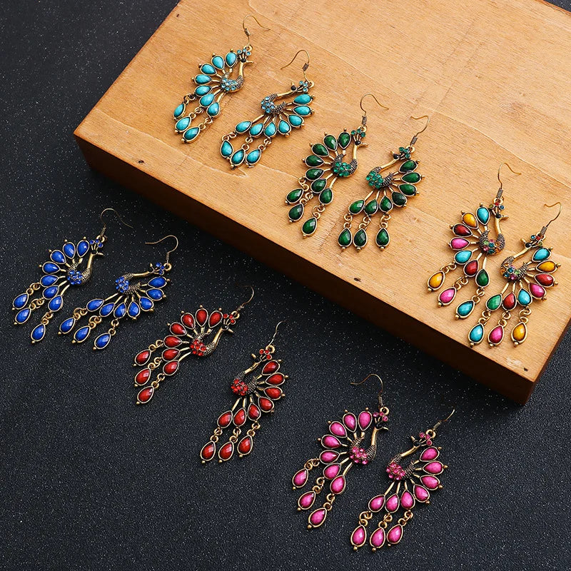 Vintage Ethnic Style Antique Earrings