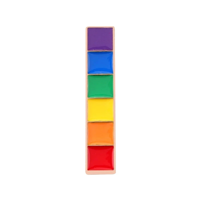 LGBT Rainbow Enamel Pins Pride