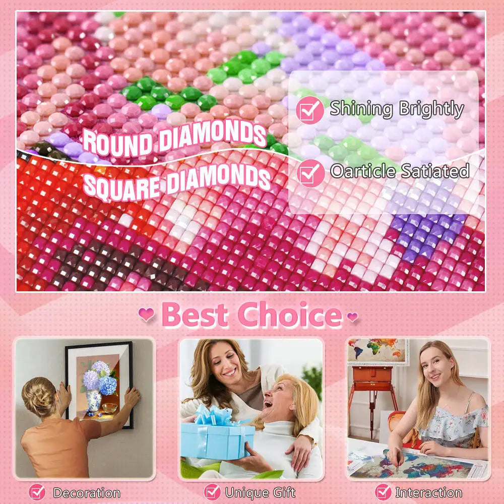 Diamond Painting Peacock Art Kit