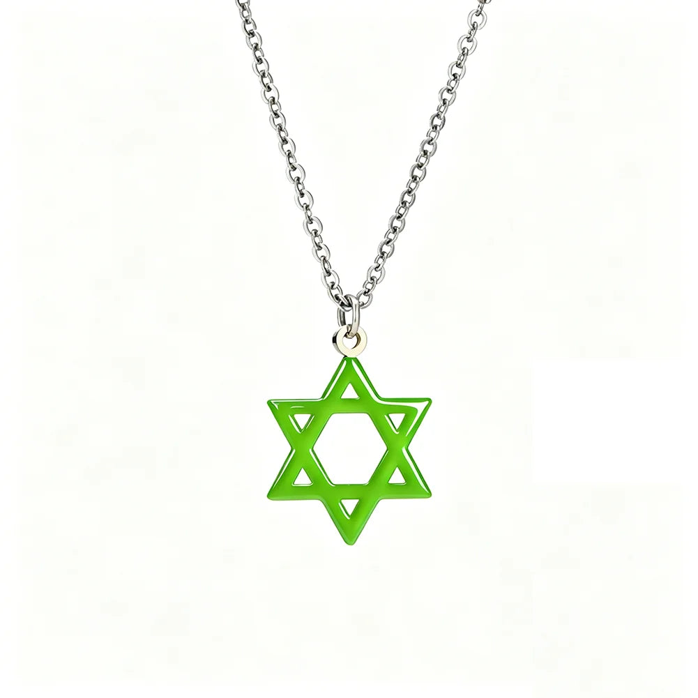 Simple Star of David Necklace
