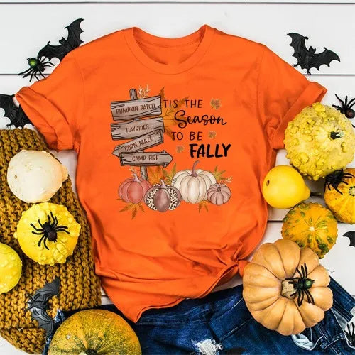 Just A Girl Who Loves Fall Shirt