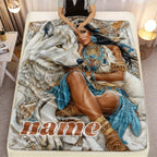 Custom Native American Blanket