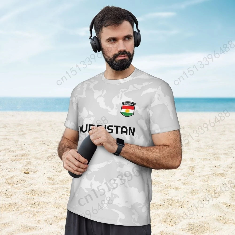 Kurdistan Flag 3D Printed T Shirt