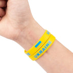 2pcs Ukraine Flag Bracelet