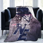 New England Patriots Throw Blanket