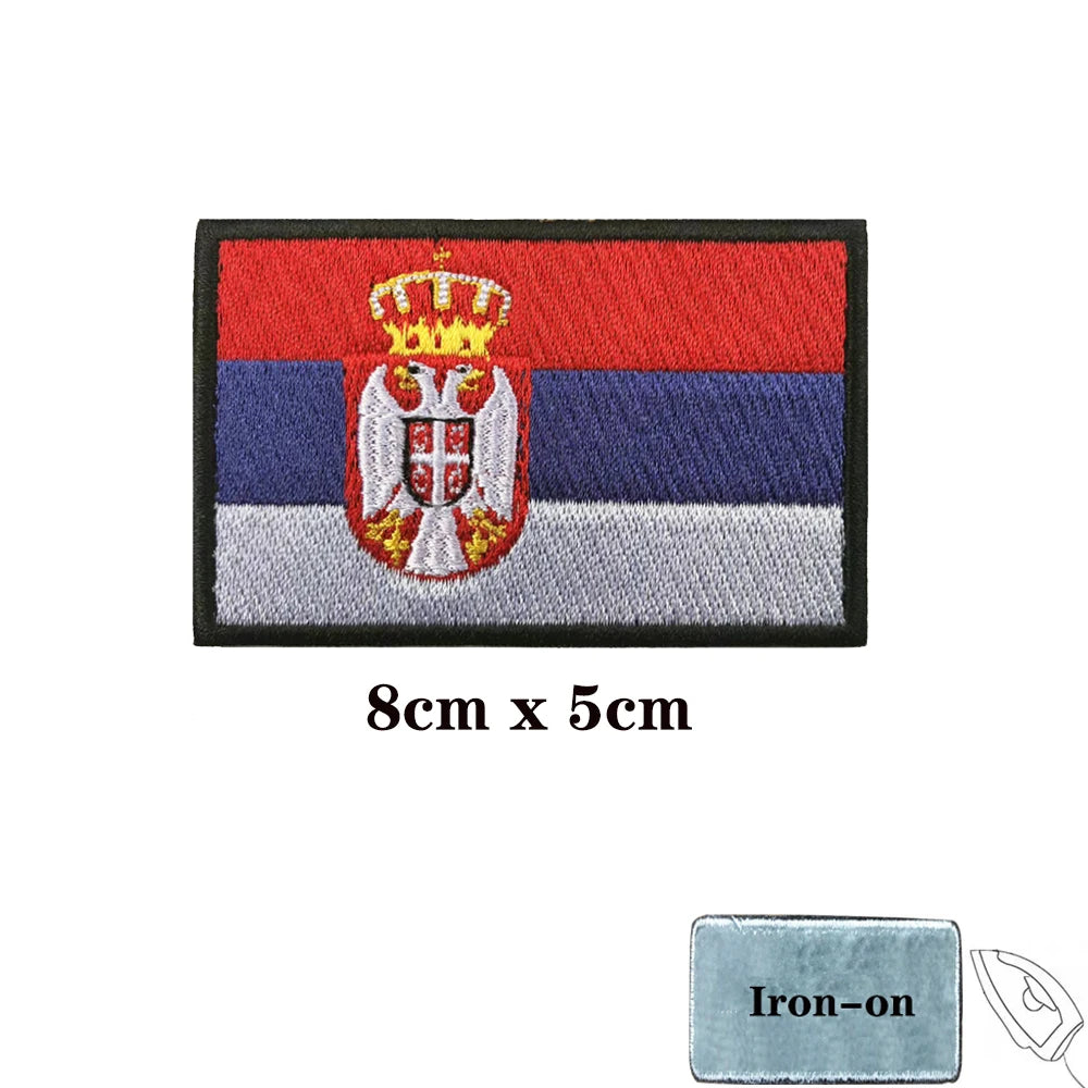 Serbia Flag Tee