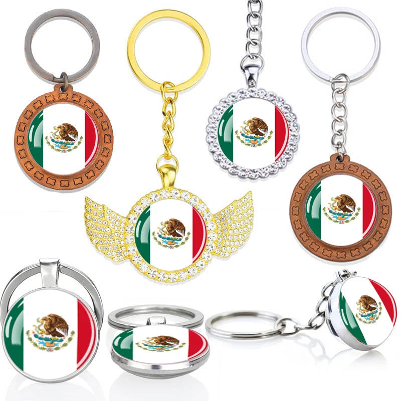 Mexico Flag Keychain