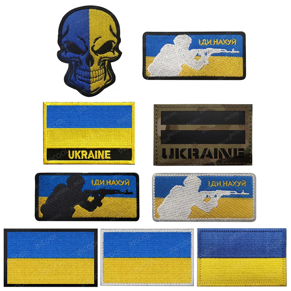 Ukraine Embroidered Patch Ukrainian Patches