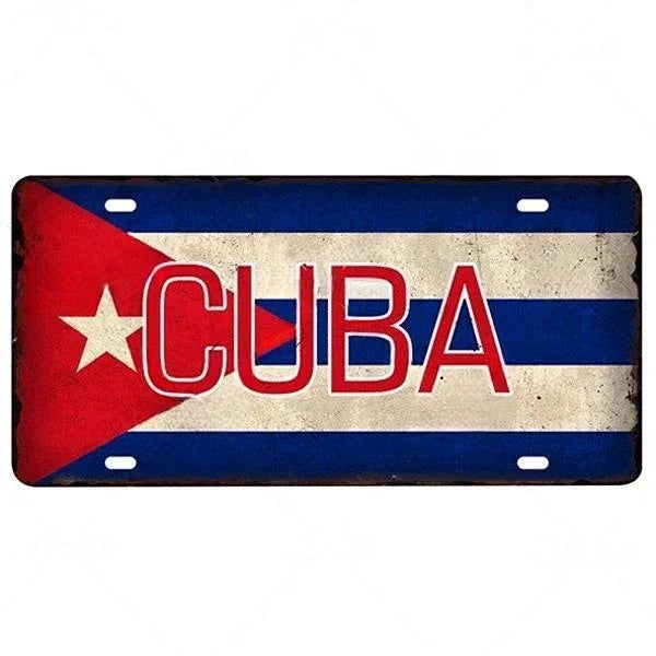 Myanmar Flag Aluminum Sign – Vintage Wall Decor