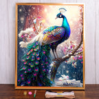 Peacock Cross Stitch Kit