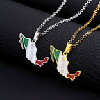 Mexico Map Pendant