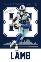 Famous Sports American Football Poster  NFL stars