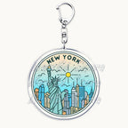 US Travel Keychain