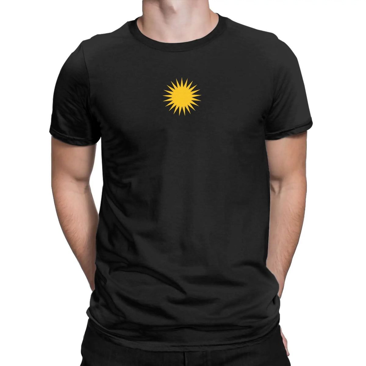 Sun Flag Heart T Shirt