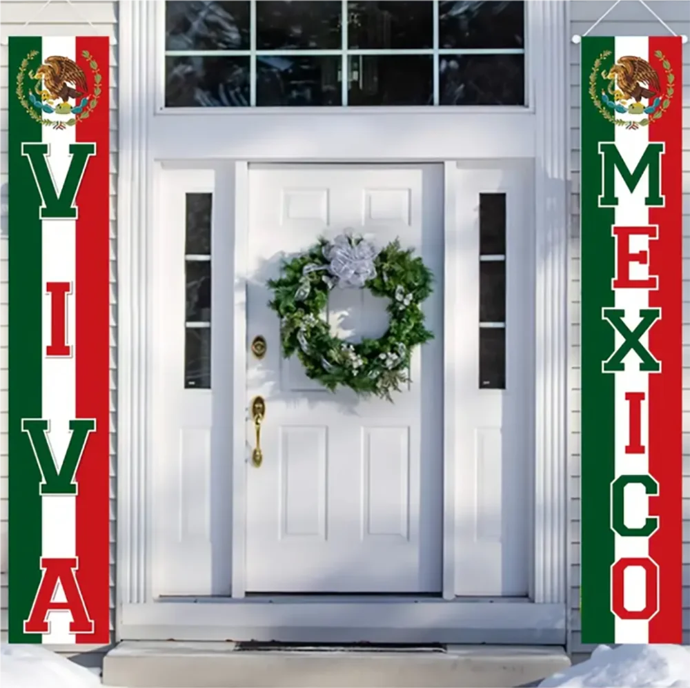 Viva Mexico Independence Day Banner