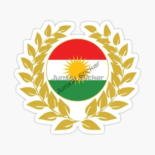 Kurdistan Flag Car Stickers