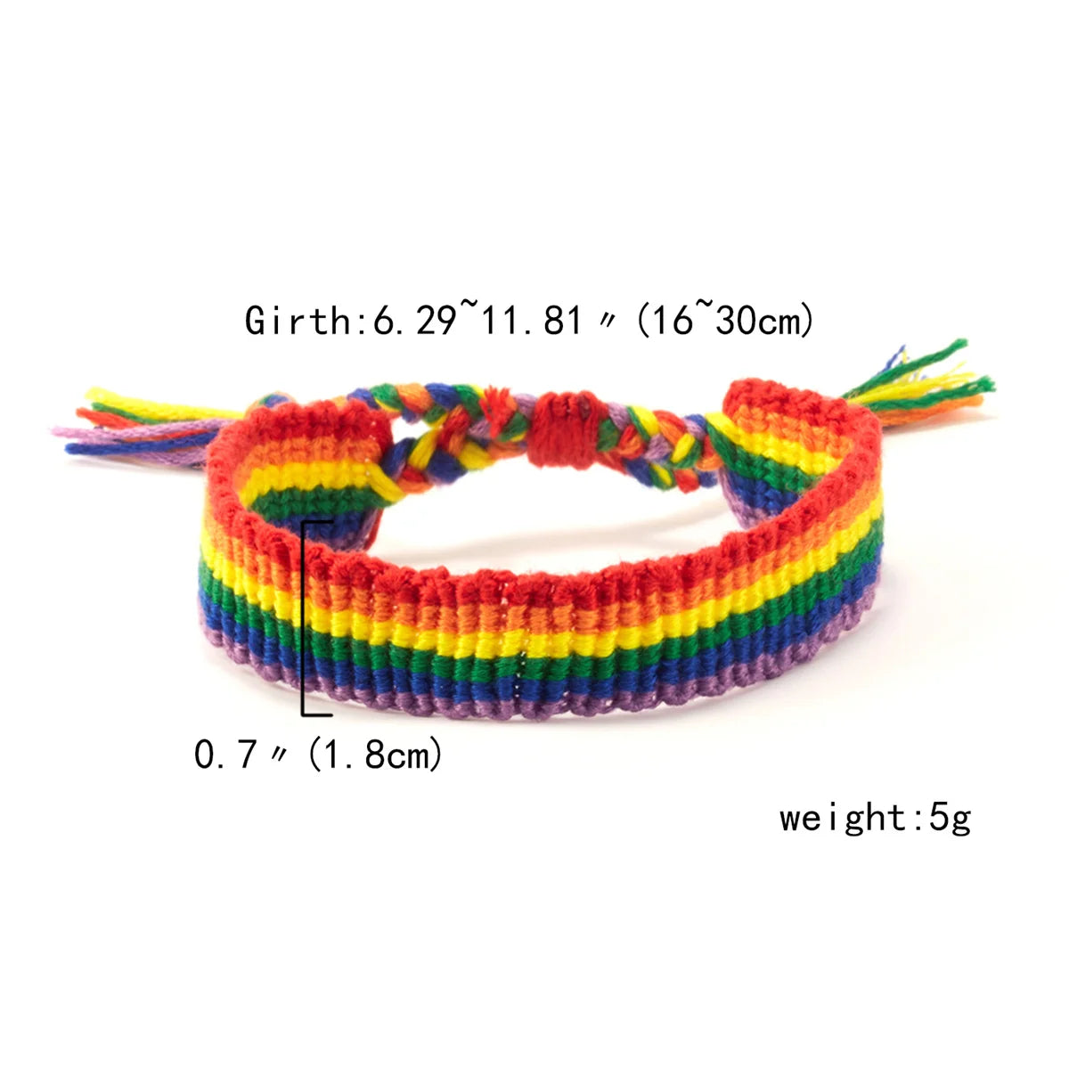 Fashion Rainbow Bracelets LGBTQ