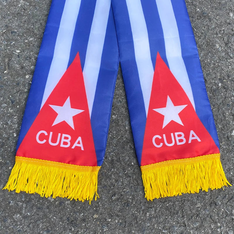 Cuba Flag Scarf