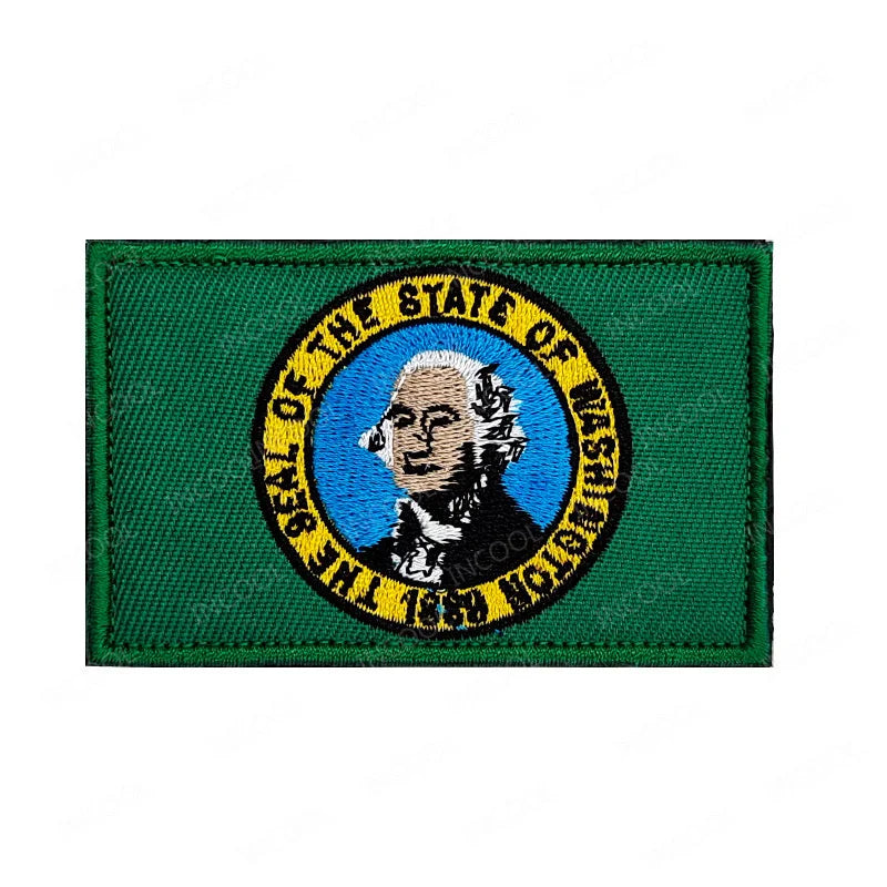 Embroidered Patches United States - State Flags