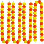 Artificial Marigold Flowers Day of The Dead, and Diwali Home Decor