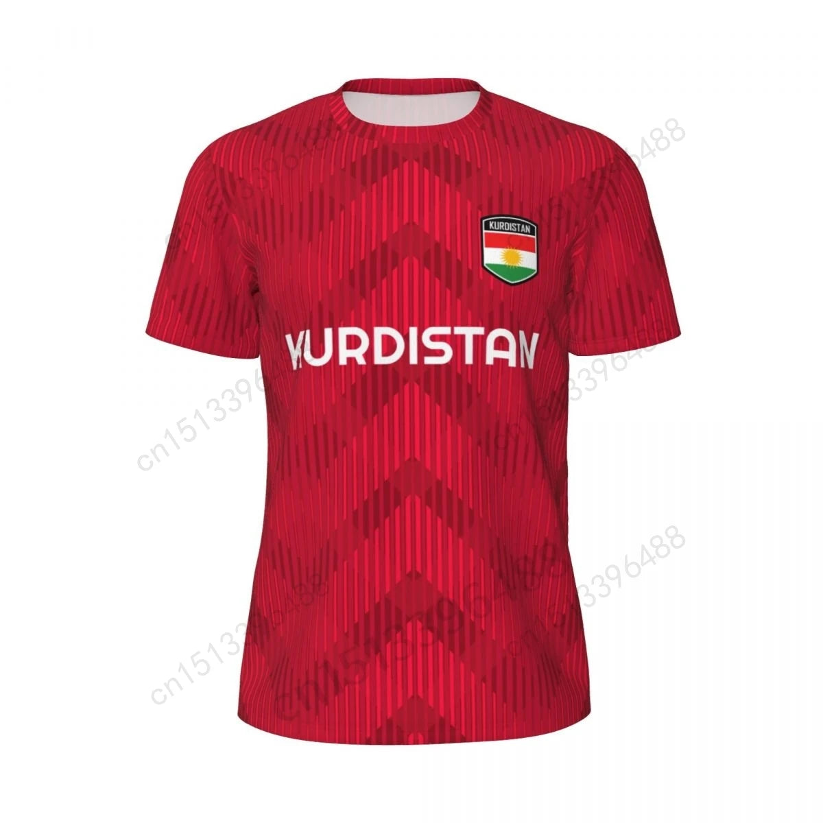 Kurdistan Flag 3D Printed T Shirt