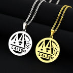 Stainless Steel Yazidi Lalish Peacock Necklace