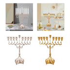 Hanukkah Menorah Candle Stands Tabletop