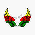 Kurdistan Flag Map Car Stickers