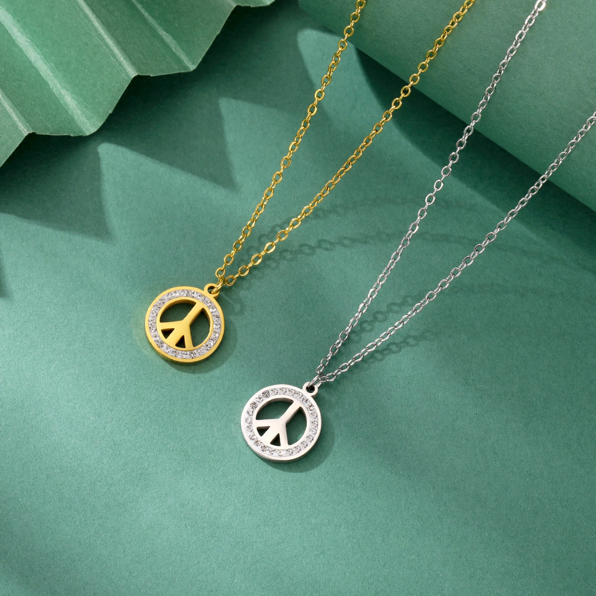 Peace Symbol Necklace