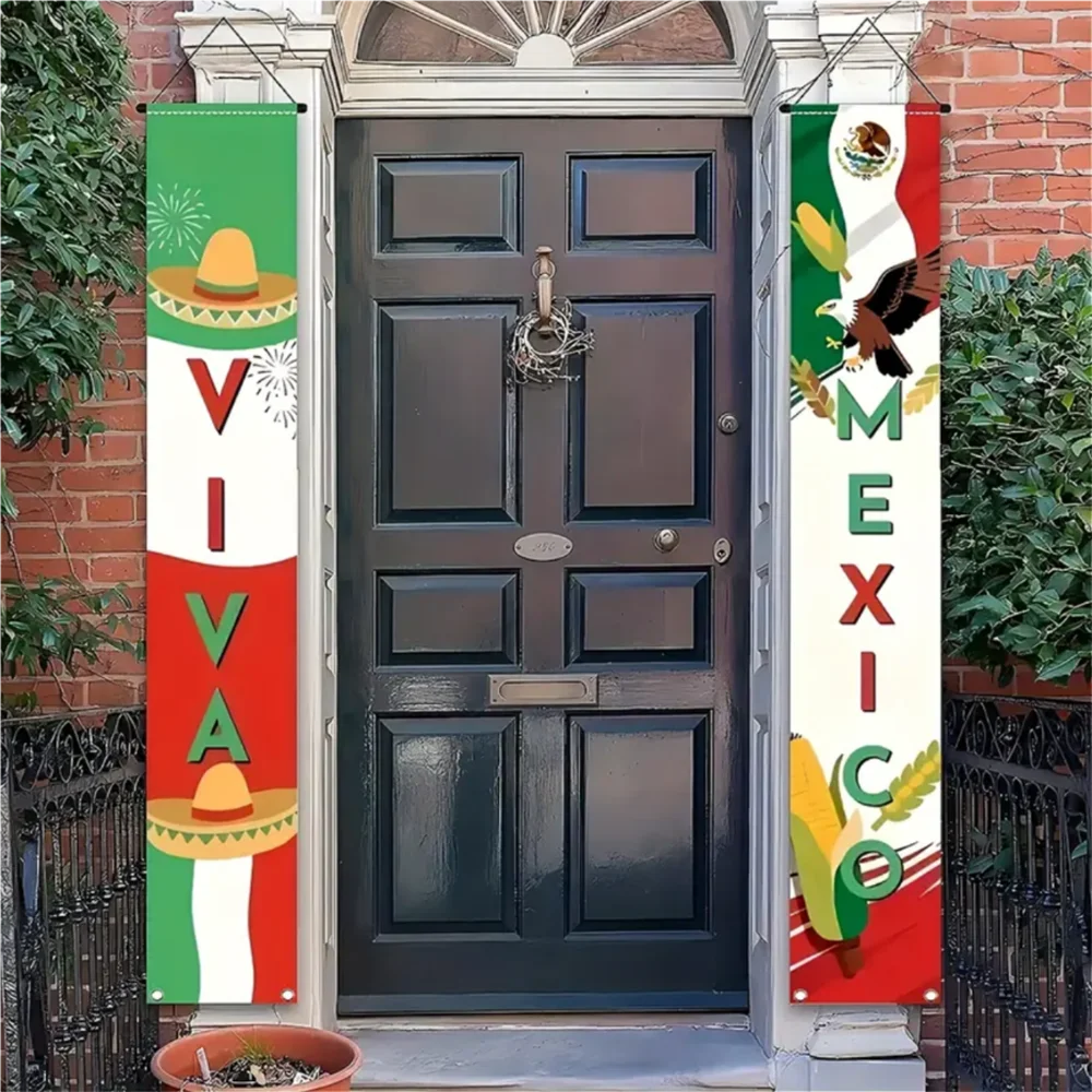 Viva Mexico Independence Day Banner