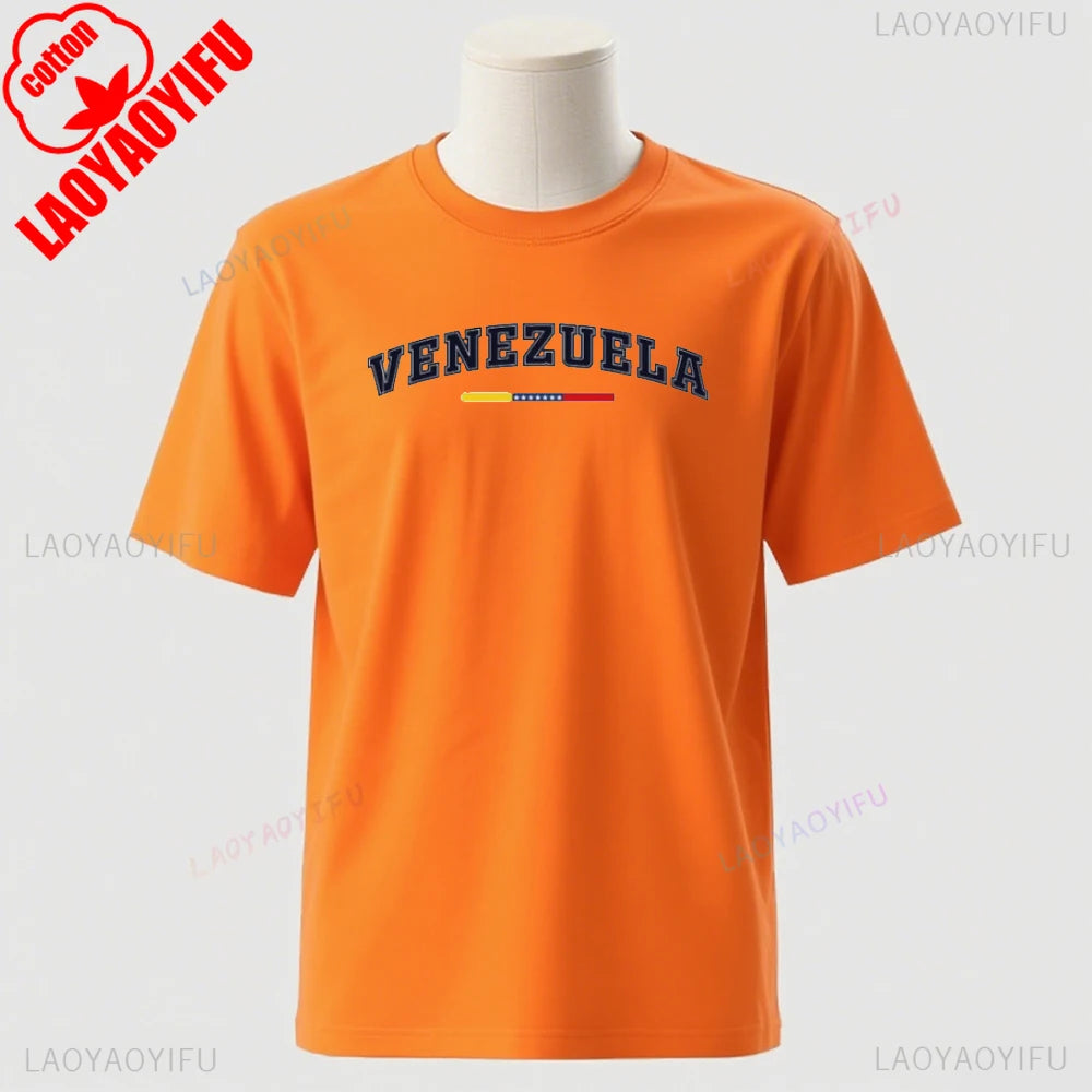 Venezuela Tshirt Classic College Style Venezuelan Flag