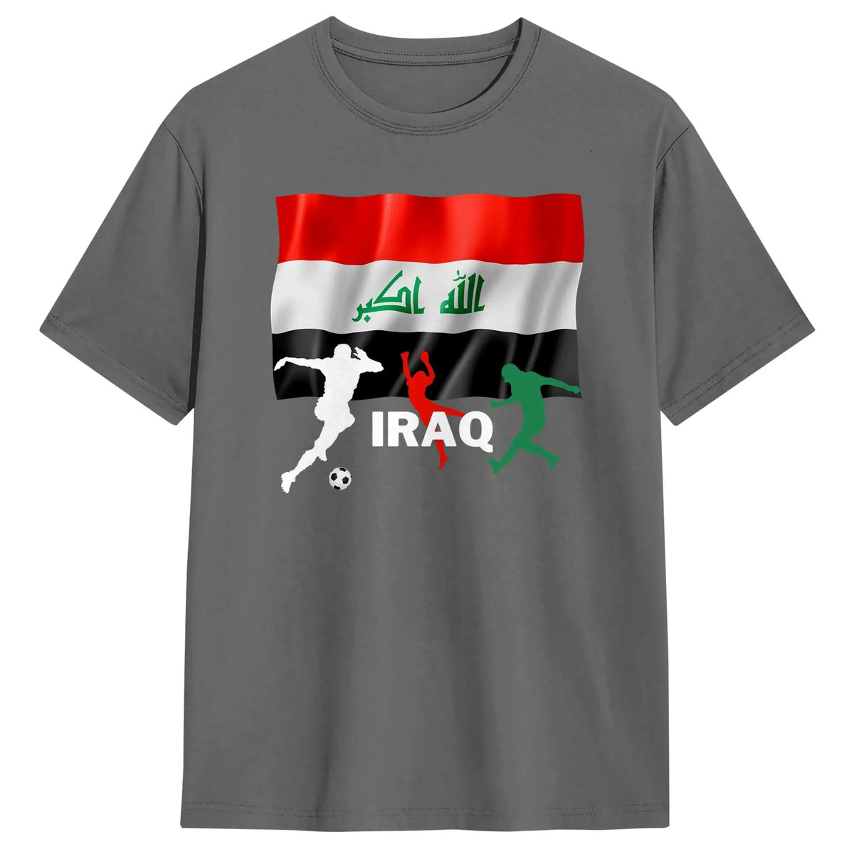 Iraq Flag Soccer T Shirt