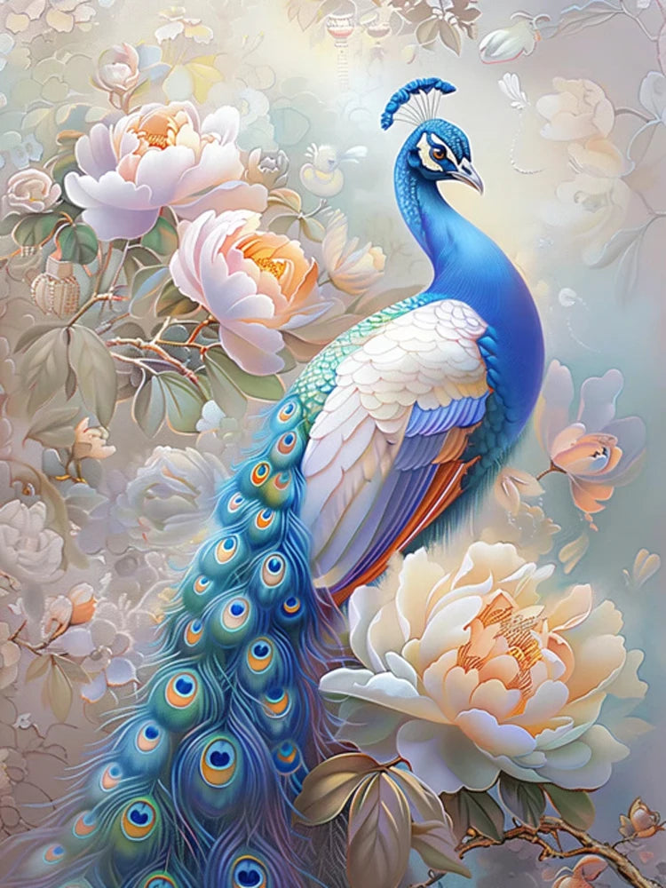 Peacock Diamond Art Kit