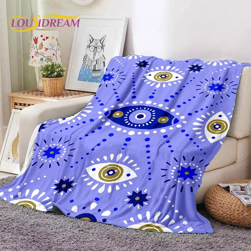 3D Evil Eye Blanket