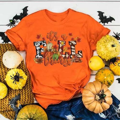 Just A Girl Who Loves Fall Shirt