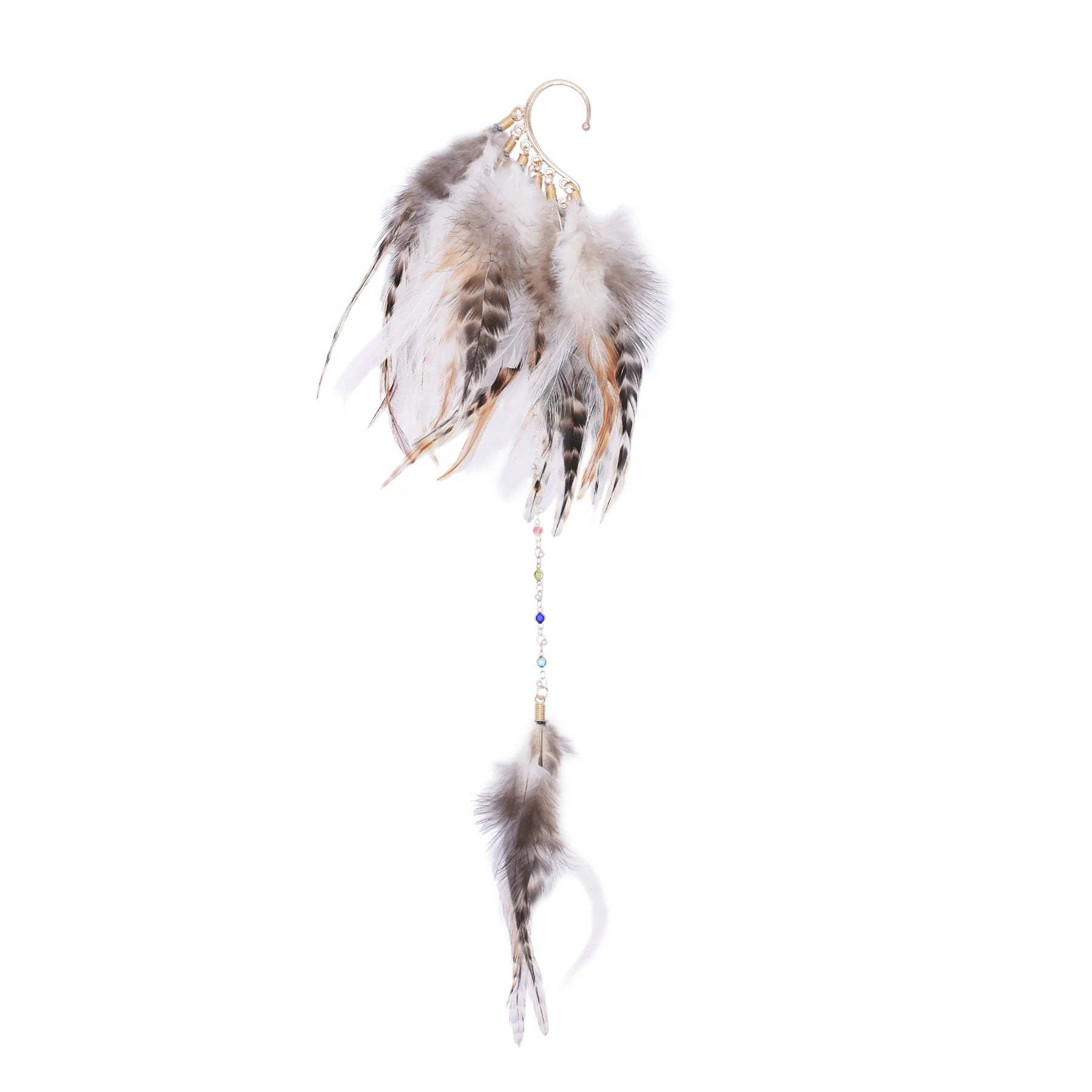 Bohemian Ethnic Style Feather Drop Earrings