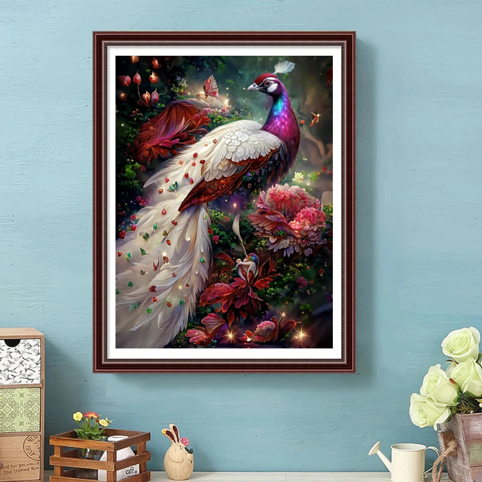 Fantasy Peacock Painting