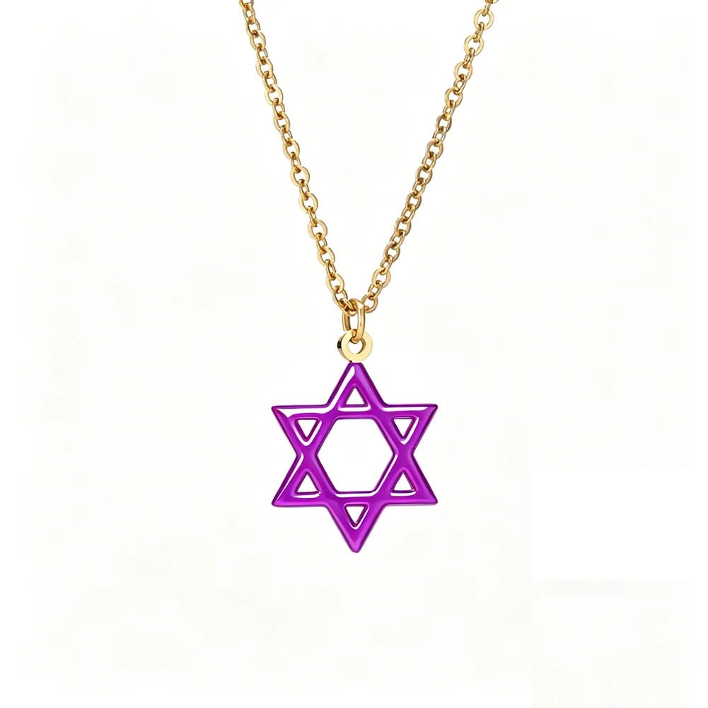 Simple Star of David Necklace