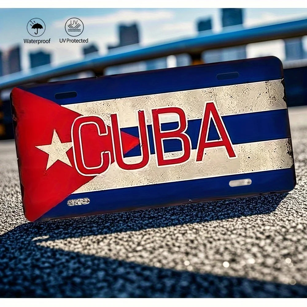 Cuban License Plate
