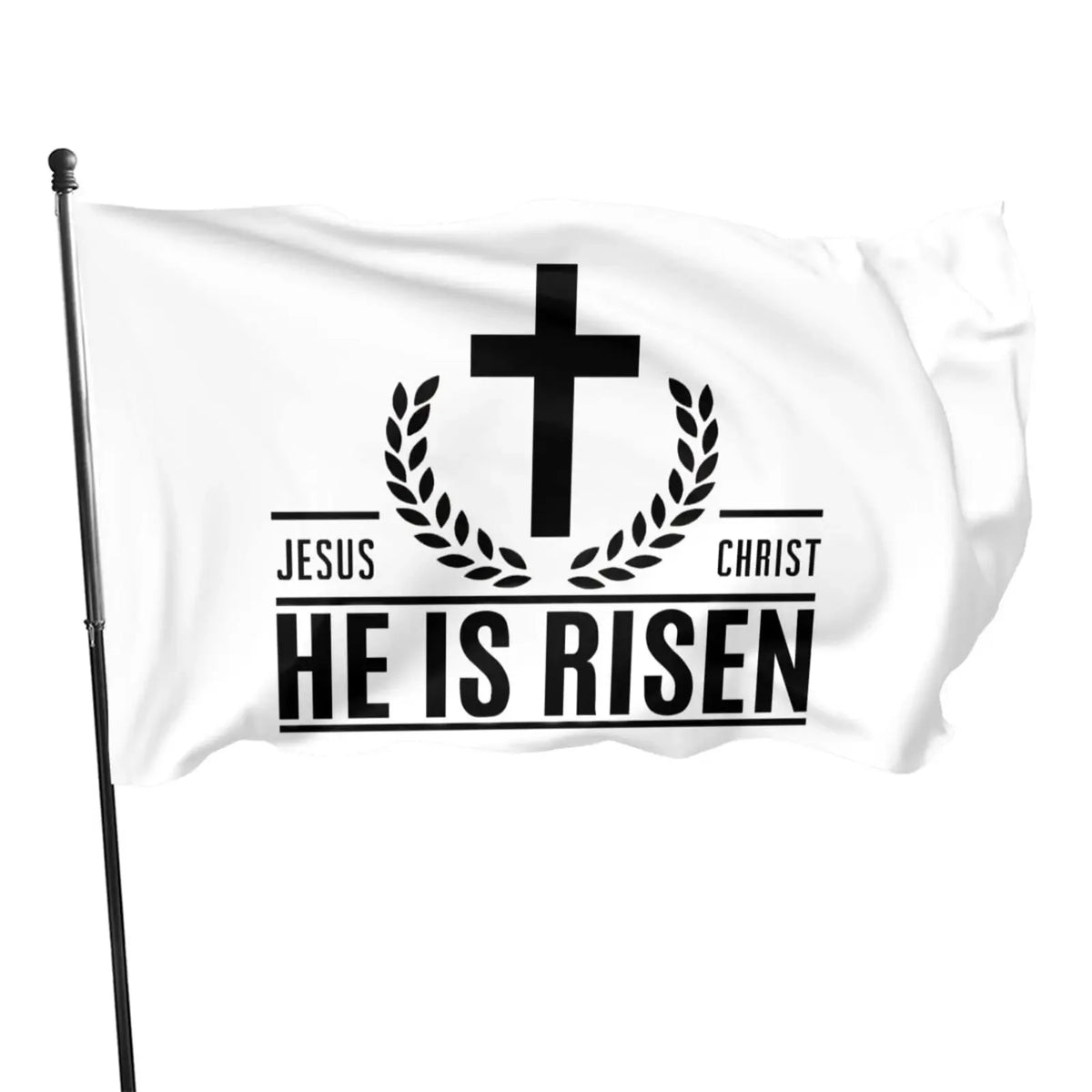 Jesus Is King Flag Christian Indoor Outdoor Flag