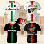 Afghanistan Style Sports football T-shirt