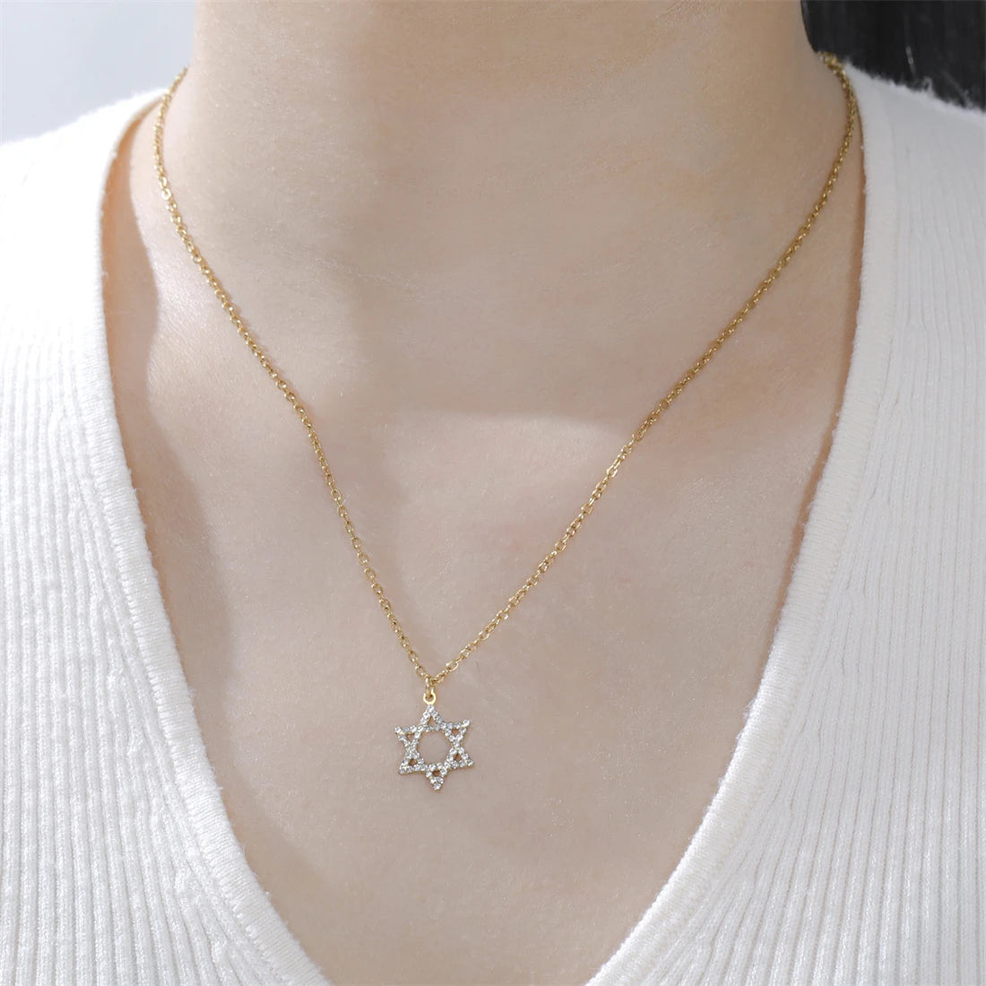 Star of David Necklace