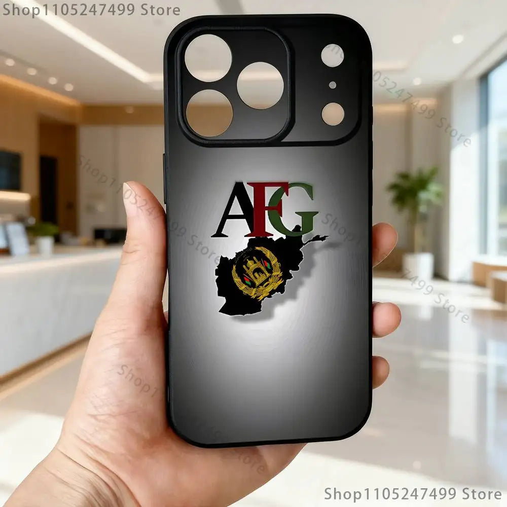 Flag of Afghanistan Phone Case For iPhones
