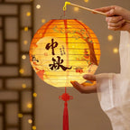 Folding Mid-Autumn Paper Lanterns Luminous Decor