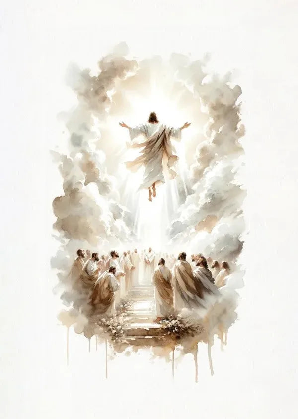 Jesus Sketch Canvas Posters